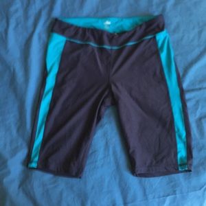 Women L Speed Dri Athletic Pants Polyester Spandex